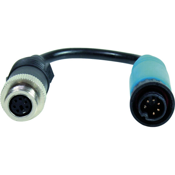 caratec Kamera-Adapter 6-pol. Metall-Schraubkupplung auf 6-pol. Schraubstecker