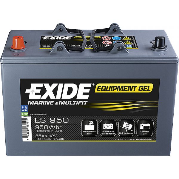 EXIDE Batterie Exide Equipment Gel ES 1600